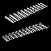 UNA GELLA XXL Long Square Nails Tips 216 PCS No C Curve Straight Nail Tips Full Cover Square Gel Tips Extra Long Nail Tips Clear False Fake Nails Gel Nail Extension for Nail Salon Home DIY 12 Sizes