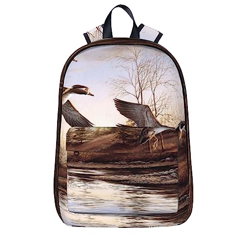 Sac à dos mixte flamants roses résistant à l'eau - Idéal école voyage