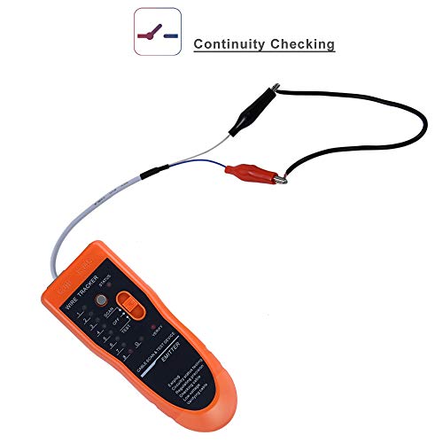 Network Cable Tester Kit RJ11 RJ45 CAT5/5e CAT6 LAN Wire