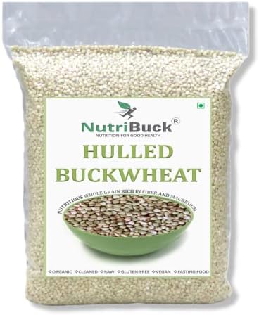 NutriBuck® Buckwheat Groats | Hulled | Kuttu-Giri | Gluten-Free | Elevate Your Recipes with Nutrient-Rich Versatility and Authentic Flavors_(400 Gram)