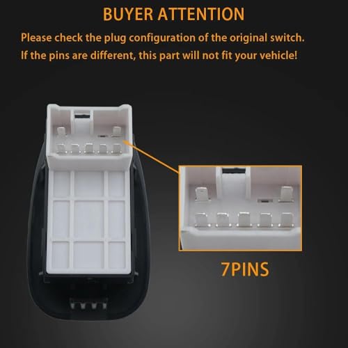 Bouton de commande de lève-vitre électrique pour Hyundai Accent 2000-2006 - 5