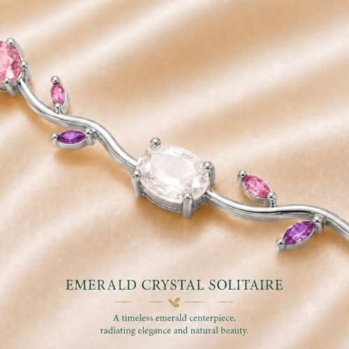 Image of Aurie Tulip Bracelet for Women & Girls | Anti Tarnish Stainless Steel Floral Bracelet |Party and Daily Wear Jewellery