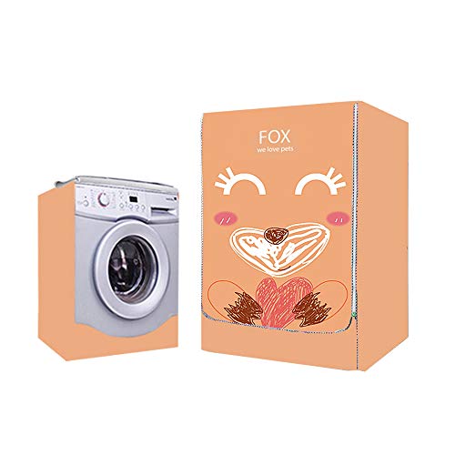AKEfit Coperchio per Lavatrice, Materiale Impermeabile, Motivo Carino, 60 × 64 × 85 cm