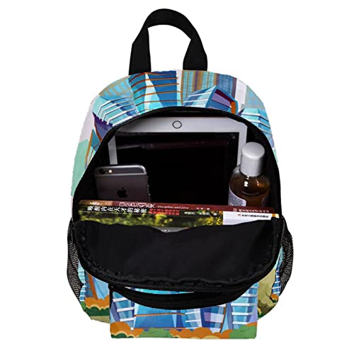 Mochilas de construcción compactas para evitar pérdidas de material en la escuela 5
