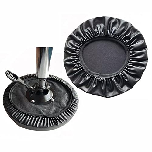 Zzdzw Rolling Stool Round Bar Stool Seat Covers Stool Pu Leather Cushion Slipcover Elastic Bar Chair Covers For 14-17 Inch Chair Workbench Seat Slipcover Waterproof (Color : Blue, Size : 40Cm) #TOP5