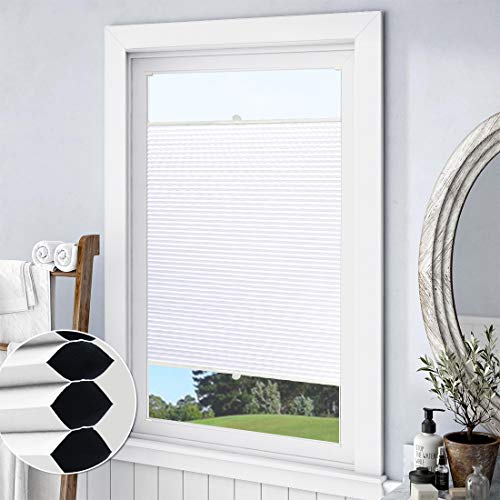 Keego Blackout Cellular Shades Top Down Bottom up, Custom Cut to Size Window