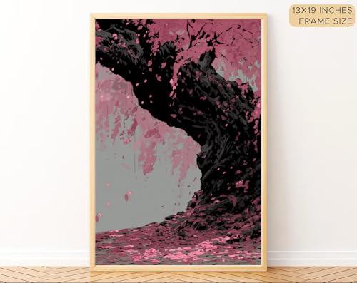 Image of Gamya Framed Japan Samurai Theme Wall Painting Posters For Office, Living Room, Bedroom Wall Decor - Japanese Japandi Samurai Aesthetic Room Decor (Resting Samurai, 13x19 Inches, Framed)