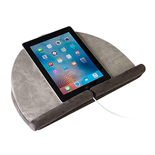 Base para Laptop y Tablet con Almohadilla Gris miniatura 2