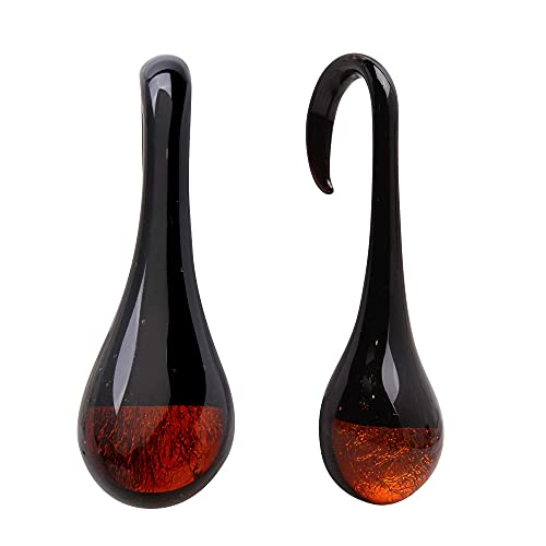 Bouchons en verre noir et doré pour sublimer votre style quotidien