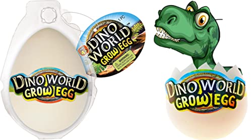 JA-RU Dino World Hatching Dinosaur Eggs Water Growing Toys for Kids 1745-1A