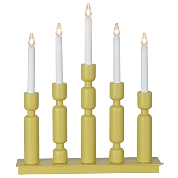 STAR 196 – 00 luce decorativa, plastica, giallo, 37 x 7,5 x 44 cm