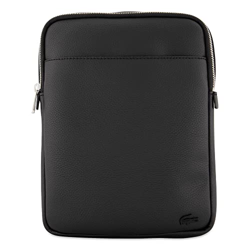  Lacoste Gael - Borse a spalla Uomo, Nero (Black), Taglia Unica