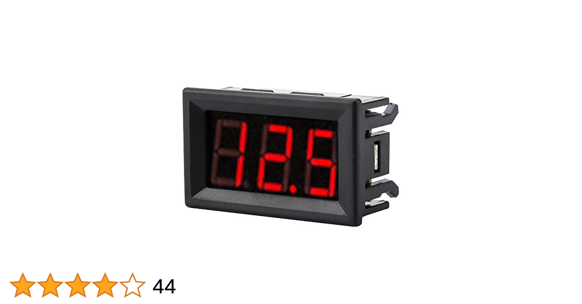VOKTTA 2 St 0,28 Tum Digital Voltmeter DC 0~100 V 10A Dubbel LED