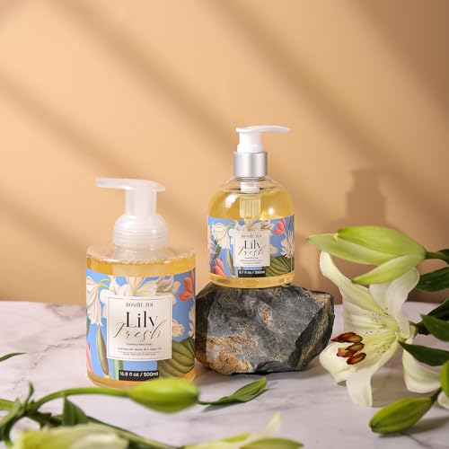 Image of ROMIIE ZOI Liquid Hand Soap with Gift Box - Lily Fresh - 260ml / 8.7 fl.oz