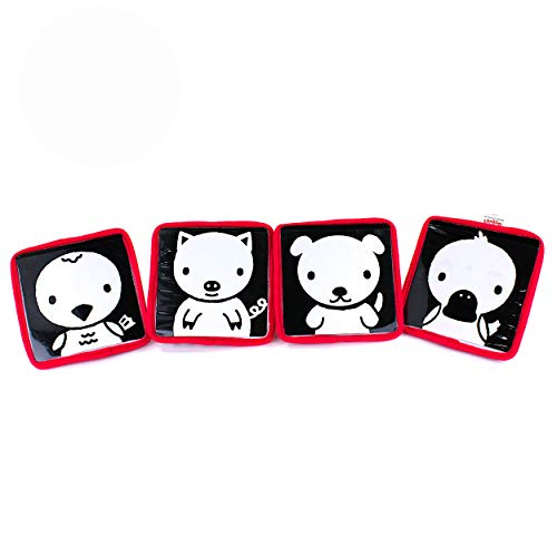 Musical Infant Stimulation - Black, White & Red Mobile