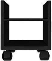 Suporte para CPU com rodinhas divisórias, Suporte para gabinete gamer de chão, Base móvel para CPU para escritório e quarto gamer, Organizador de CPU e estabilizador de gabinete