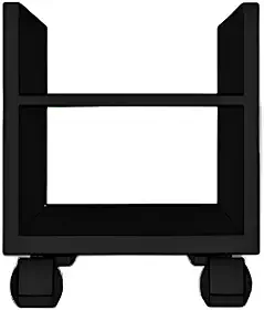 Suporte para CPU com rodinhas divisórias, Suporte para gabinete gamer de chão, Base móvel para CPU para escritório e quarto gamer, Organizador de CPU e estabilizador de gabinete