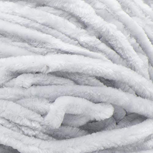 Image of Bernat 16103232028 Velvet Yarn, 10.5 oz, Misty Gray