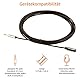 Amazon Basics Stereo Auxiliary Audio-Verlängerungskabel für Männer/Frauen, 3,5 mm, 3.6 m, Schwarz/Grau