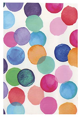 i.stHOME Klebefolie Möbelfolie selbstklebend Julia Bunte Punkte - Selbstklebende Folie für Möbel 45 x 200 cm Dots Muster Selbstklebefolie mit modernem Dekor