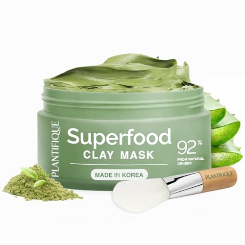 PLANTIFIQUE Mascarilla Facial Coreana de Arcilla...