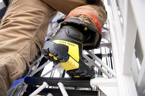 HAIX Fire Hero Xtreme Composite-Toed Waterproof Firefighting Boots with Heat- and Slip-Resistant Sole4