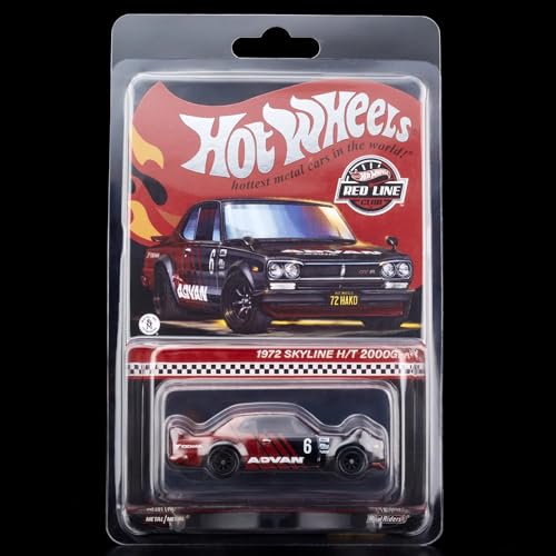 Hot Wheels RLC Exclusive 1972 Skyline H/T 2000GT-R miniatura 2