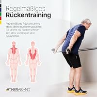 TheraBand 2,50m im PE Beutel mit Anleitung schwarz | Fitnessband – Ansicht 6