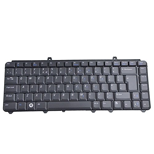 MyArmor - Teclado de repuesto negro para portátil Dell Inspiron 1420, 1520, 1526, 1525, 1540, 1545, PP41L versión Reino Unido