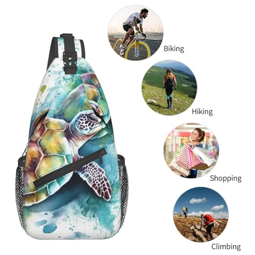 Mochila tipo bandolera pequeña para senderismo unisex miniatura 6