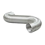 Deflecto Deflect-0 A088/4 Semi-Rigid Aluminum Duct, No Size, No Color