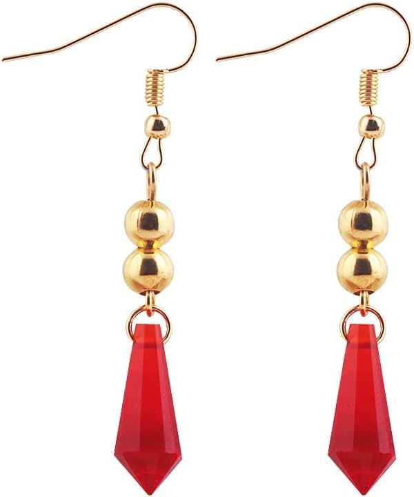 Tartaglia Earrings - Anime Game Hook Earrings - Cosplay Jewelry for Womens (dangle)