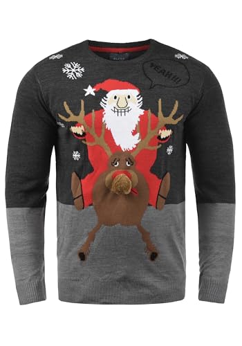 Blend Rudolph Herren Strickpullover Weihnachtspullover Mit...