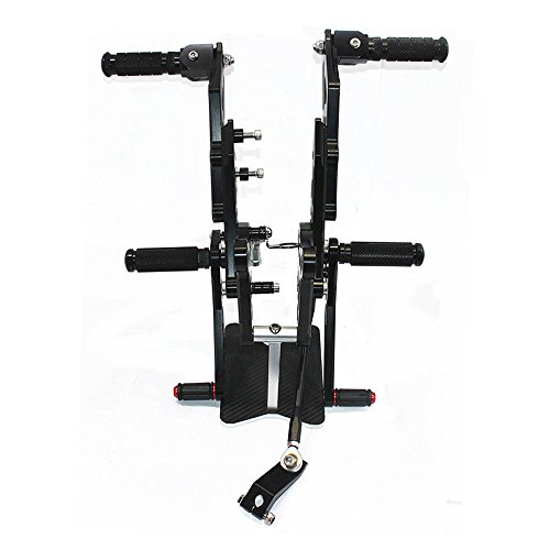 Rearsets Rear Sets Footpegs Cnc Adjustable For Grom Msx125 2013 2014 2015 2016 #TOP7