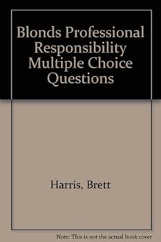 Paperback Blonds Professional Responsibility Multiple Choice Questions Book