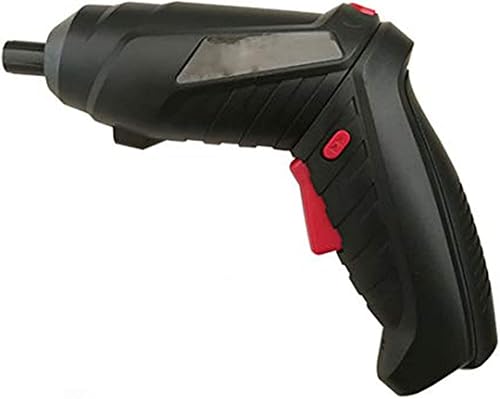 Meichoon Juego de destornilladores eléctricos de 6 piezas, kit de taladro eléctrico inalámbrico recargable, mini herramienta de reparación portátil