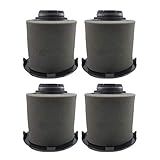 4 Dirt Devil F16 HEPA Filter & FOAM Filter, Long-Life WASHABLE, REUSABLE, Compare With Dirt Devil Part F-16 #1-JW1100-000, 2-JW1000-000 (1JW1100000, 2JW1000000), Designed & Enginnered By Crucial Vacuum