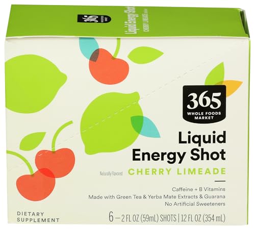 Image of 365 by Whole Foods Market Energy Shot, Cherry Limeade, 2 Fl Oz
