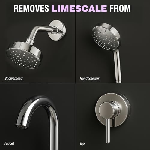 Image of Beco Tap-Shower & Limescale Remover -500 ml | Descaler Liquid | Instantly Removes Stains | Cleans in 60 seconds | Non-Toxic | Max Shine | Suitable for Bathroom, Taps, Showers,Tiles, Mirrors