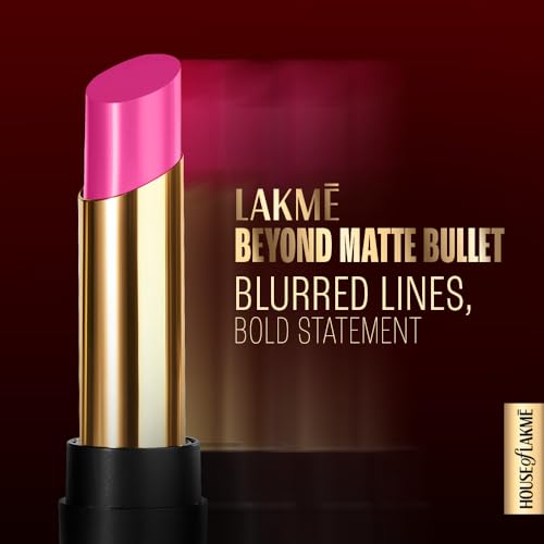 Image of LAKME LAKM Lakme Absolute Beyond Matte Lip 203 FuchsiaFun 3.4gm