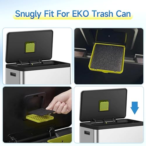 Filtro de basura para contenedor de cocina y eliminación de residuos 5
