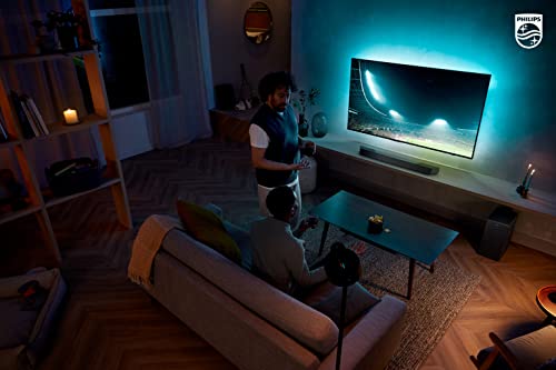 Image of PHILIPS B8907 Soundbar 3.1.2 with Wireless Subwoofer, Dolby Atmos, Play-Fi Compatible
