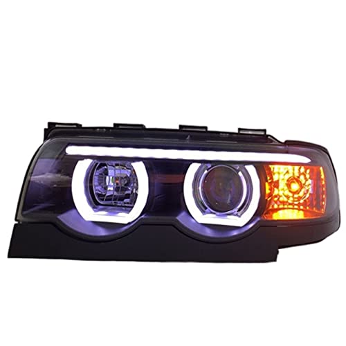 J[X^COƌ݊ BMW E38 wbhCg 1998-2002 E38 LED wbhCg DRL oCLZmY nC[r[ p[LO HID tHOv(HID 4300K Low Beam)