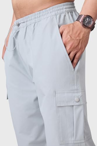 Image of FUAARK Men Comfort Loose /Oversize Fit Cargos Trousers Track Pants