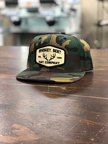 Whiskey Bent Hat Co The Rut Deer Antler Adjustable Snapback