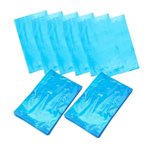 MERRYHAPY Professional Tattoo Tools Storage 250 Pcs Cleaning Bottles Bags Spout Bottle Bags Easy to Store Blue