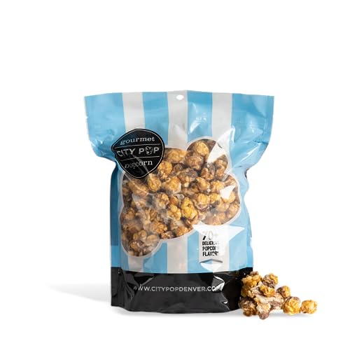 Chocolate Drizzle Gourmet Popcorn | 6 Cups Total | Made From Scratch, Made in USA, & GMO-Free | Great as a Snack, Gift, Thank You, & Movie Night - (13.92oz Total)