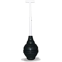 Korky BeehiveMAX Heavy Duty Toilet Plunger - Seals All Bowl Shapes   Powerful Clog Removal