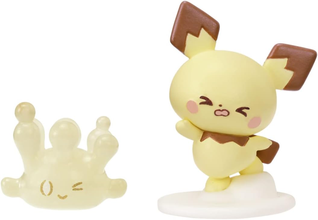 Pokemon Poke Peace Doll Balloon Pichu & Milcery