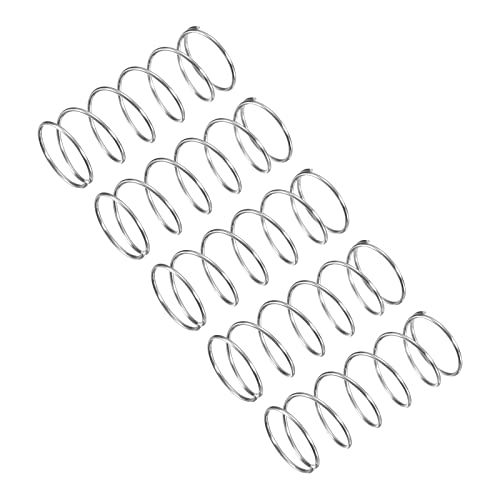 Image of uxcell 5Pcs Compression Spring 304 Stainless Steel 14mmOD,0.8mmWD,35mmFL